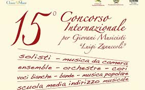 15 Concorso Internazionale per giovani musicisti "Luigi Zanucoli"